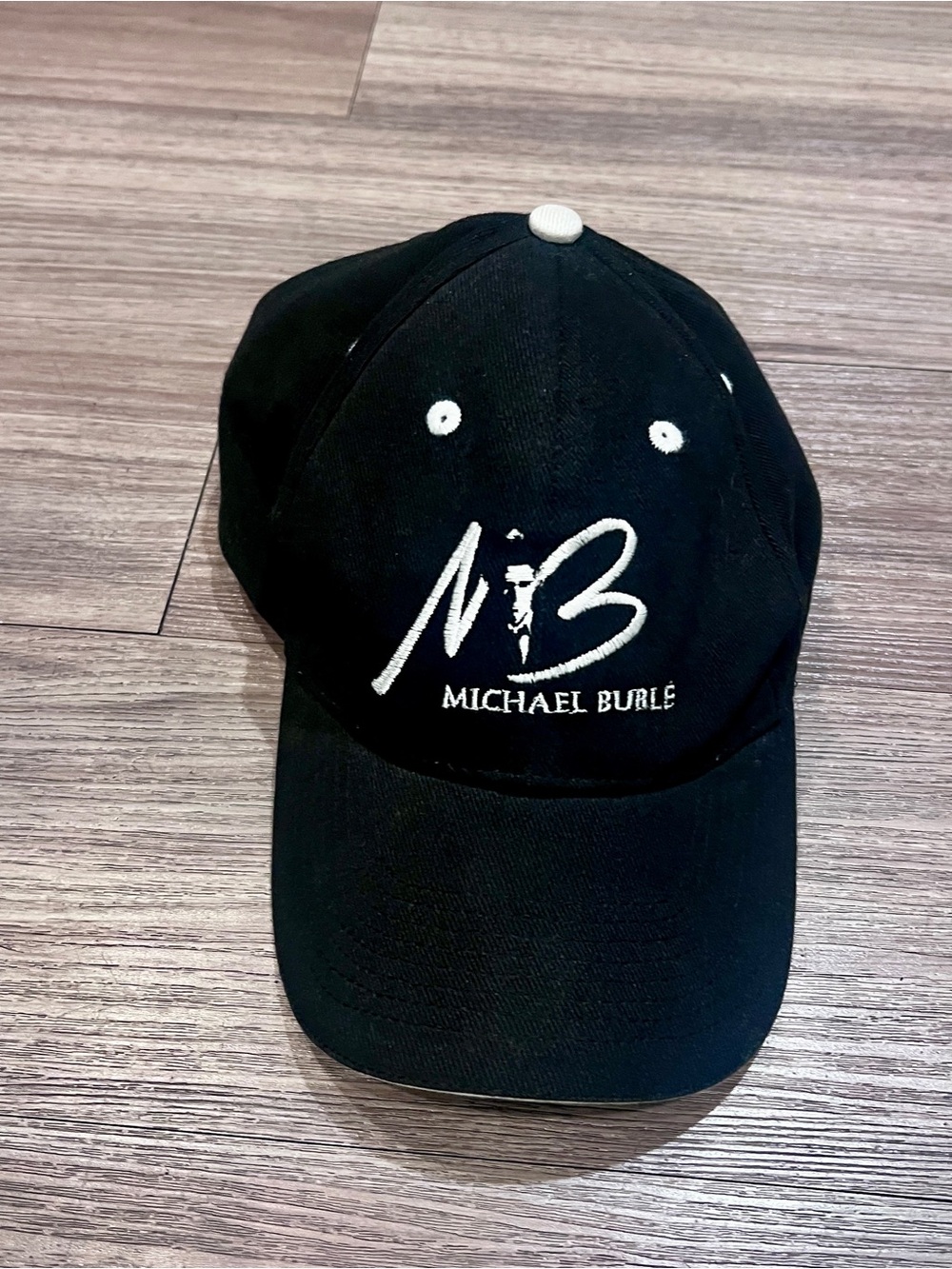 Vintage Michael Bublé Black Logo Baseball Cap